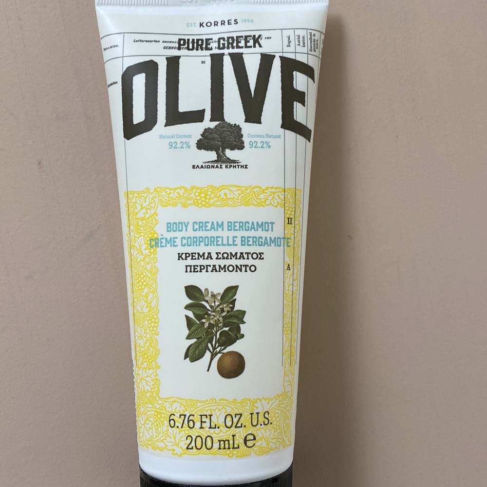 Korres olive oil cream